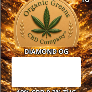DIAMOND OG – FLOR DE CBD