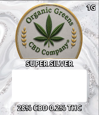 SUPER SILVER – FLOR DE CBD